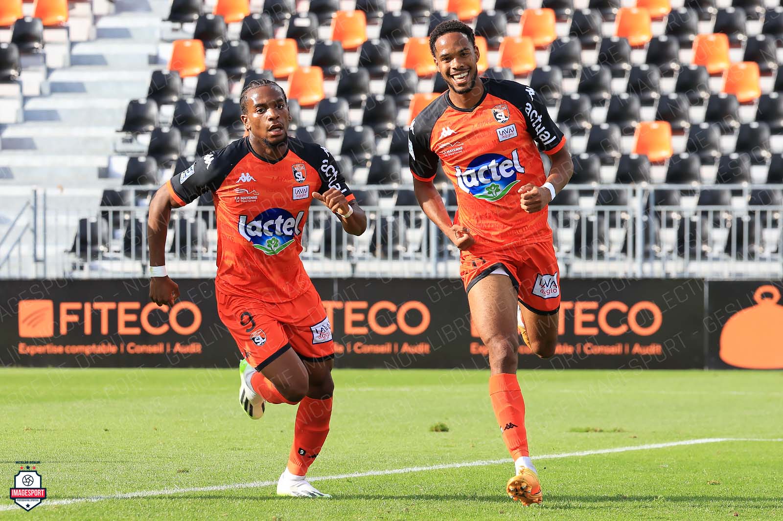 Joie Junior KADILE et Rémy LABEAU LASCARY (Stade Lavallois)