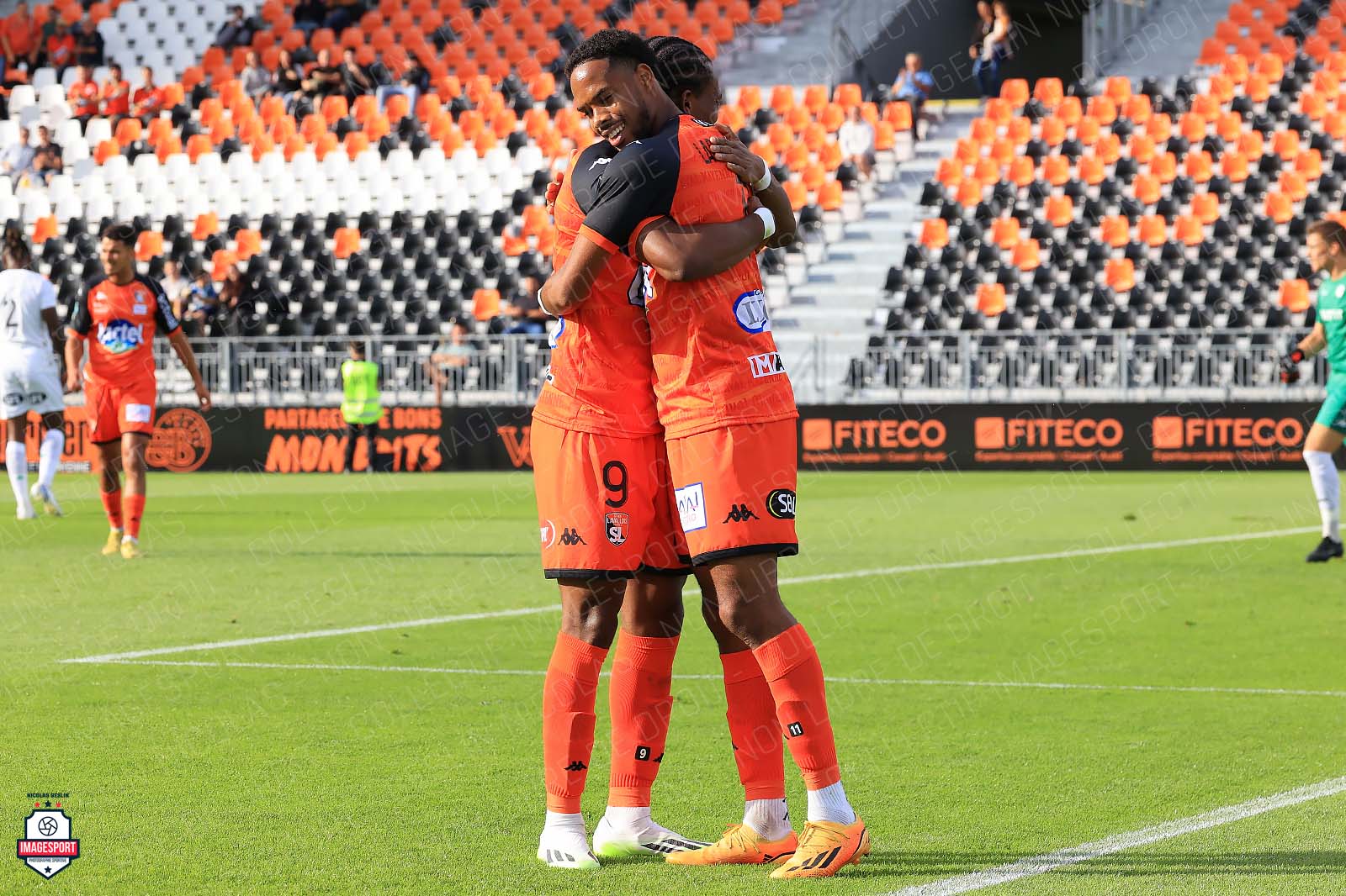 Joie Junior KADILE et Rémy LABEAU LASCARY (Stade Lavallois)