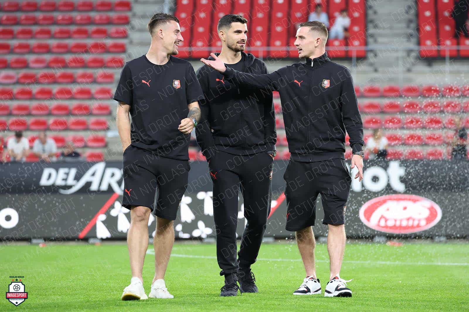 Baptiste Santamaria / Martin Terrier / Benjamin Bourigeaud (Stade Rennnais)