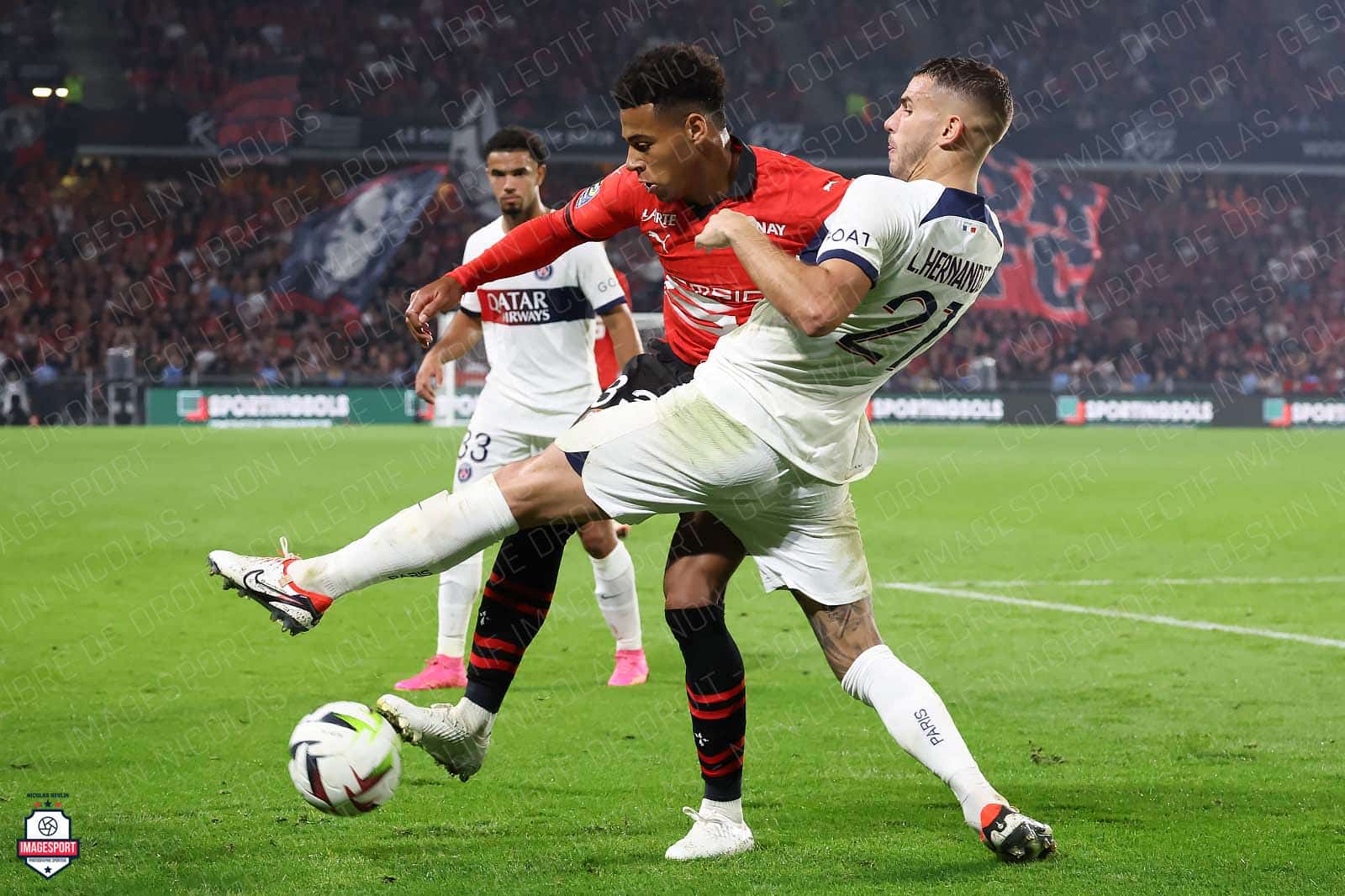 Désiré DOUE (Stade Rennais) / Lucas HERNANDEZ (Paris Saint-Germain)