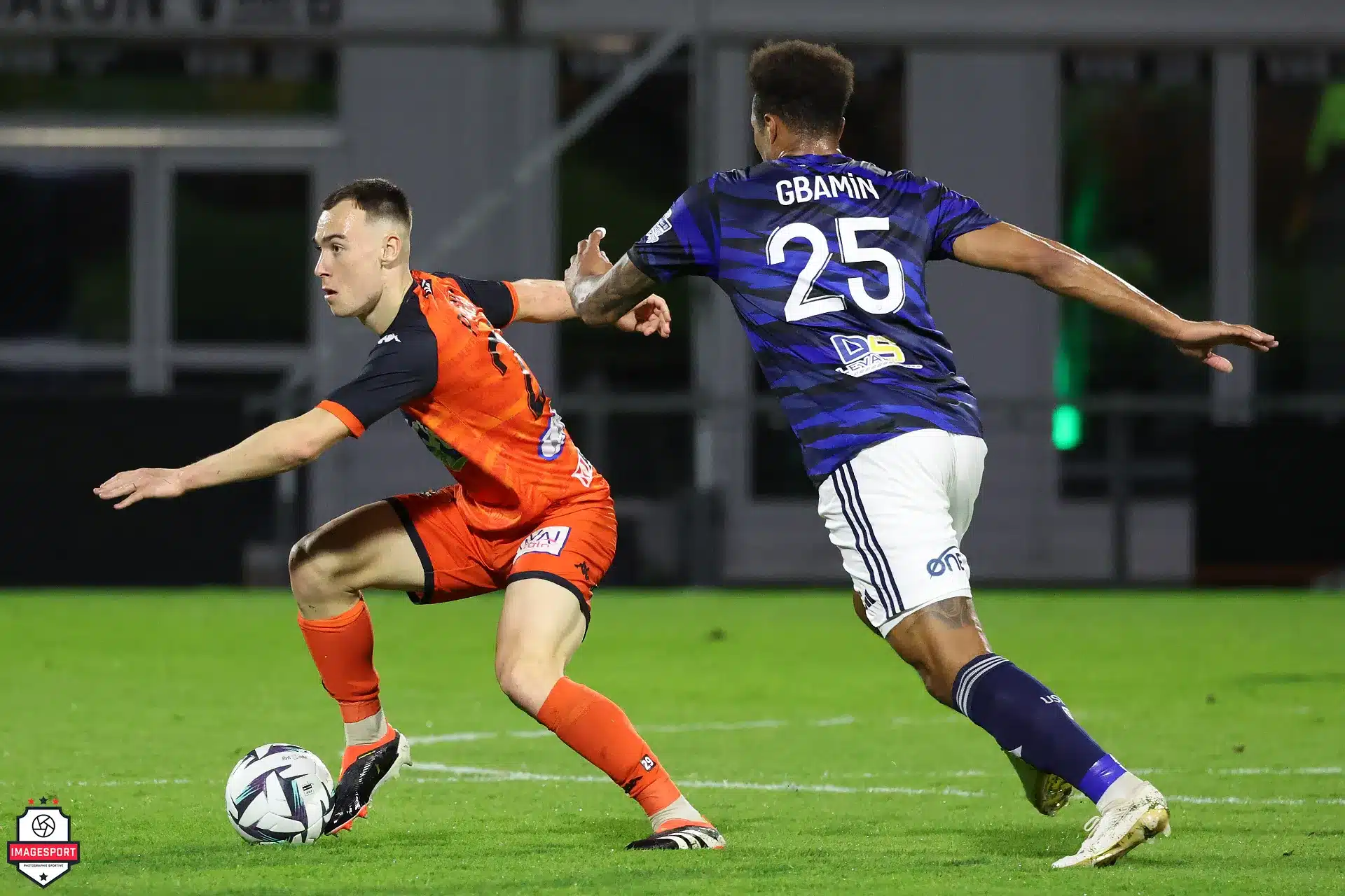 Pablo PAGIS (Stade Lavallois) / Jean-Philippe GBAMIN (USL Dunkerque)