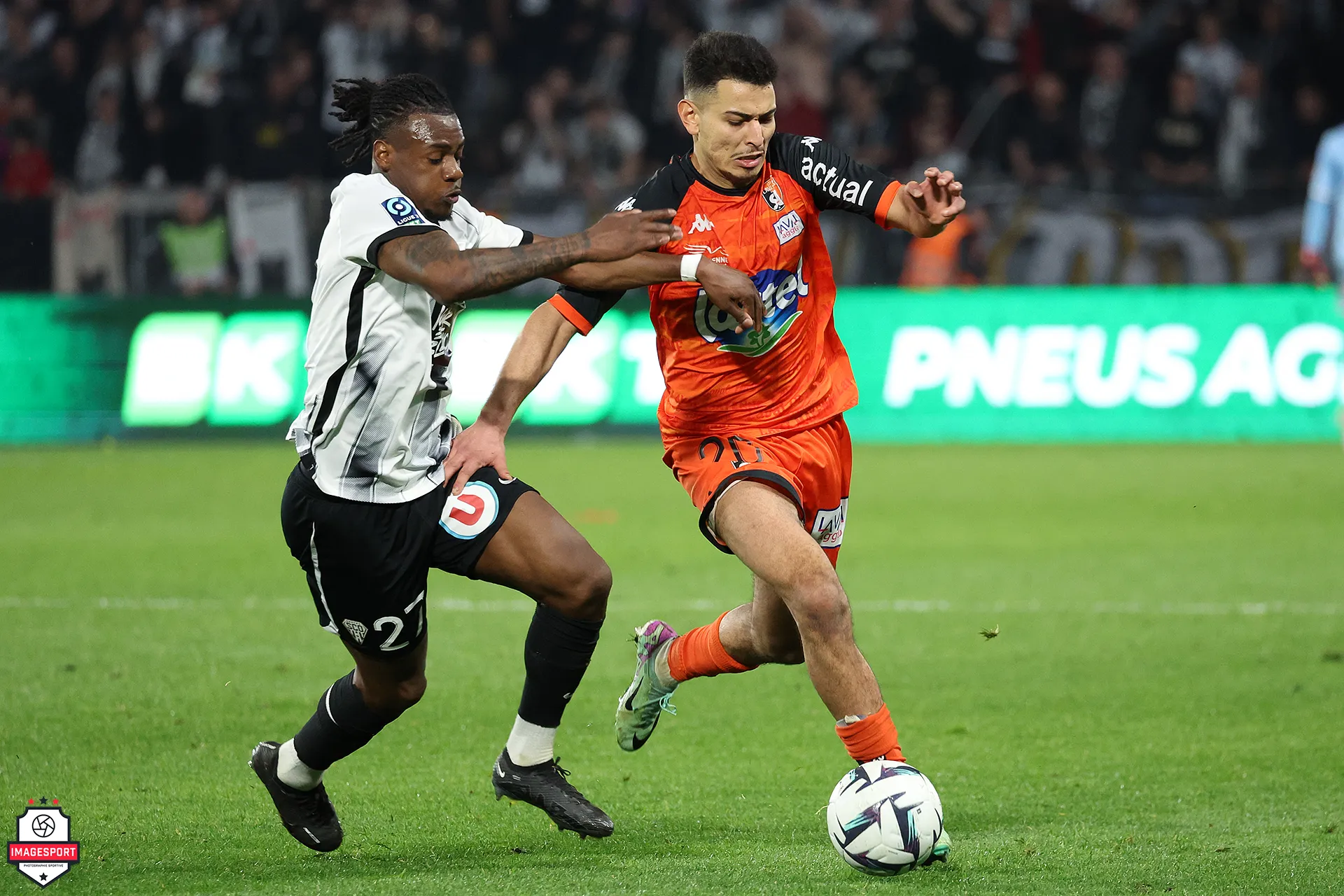 Lilian RAOLISOA (Angers SCO) / Amin CHERNI (Stade Lavallois)
