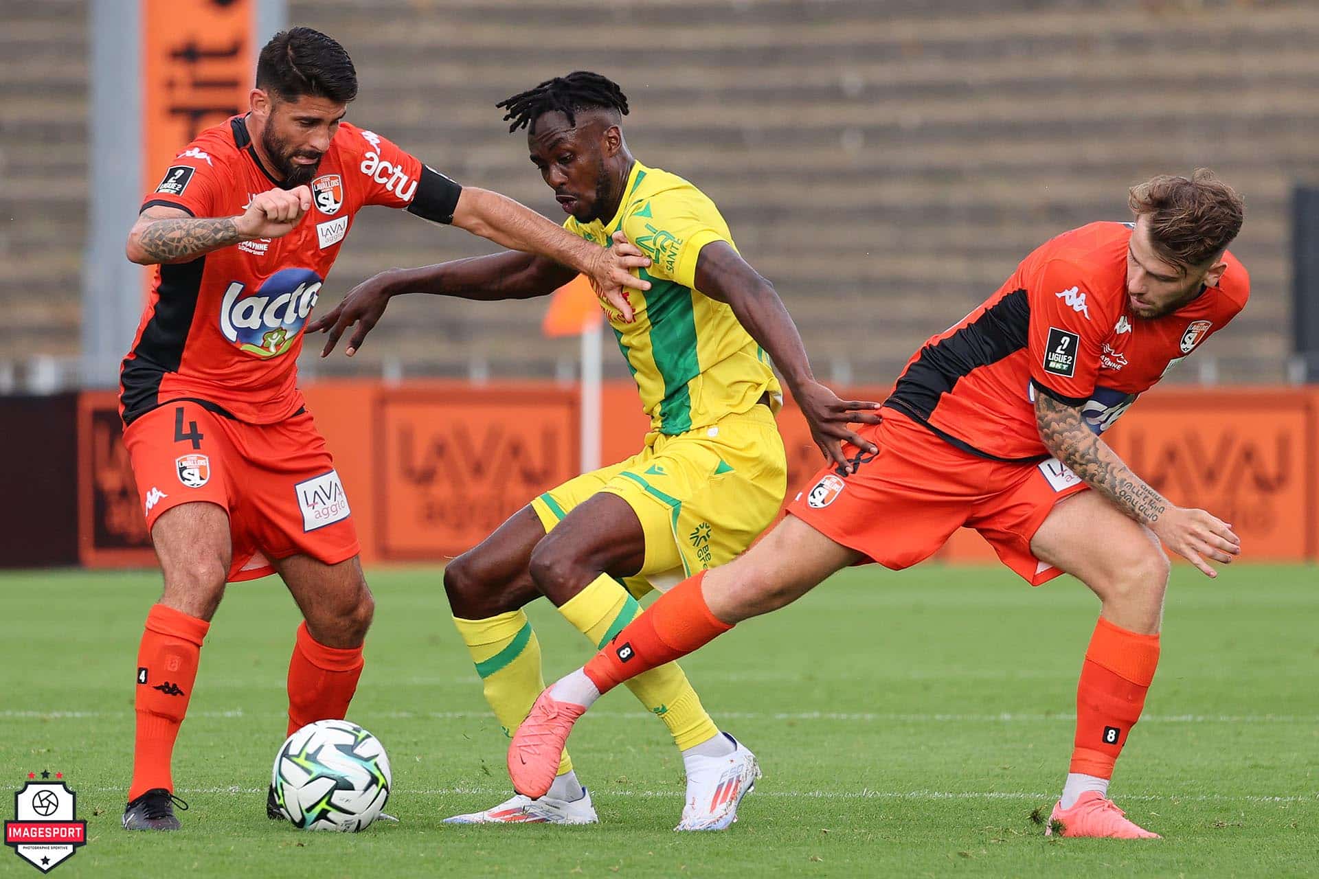 Jimmy ROYE (Stade Lavallois) / Titouan THOMAS (Stade Lavallois)
