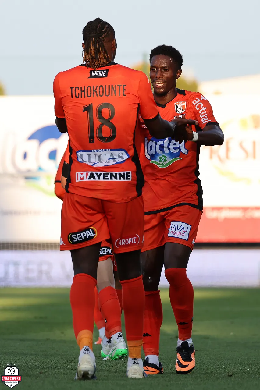 Malik TCHOKOUNTE (Stade Lavallois) / Williams KOKOLO (Stade Lavallois)